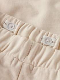 NAME IT Wide Sweatpants Noriana Parchment